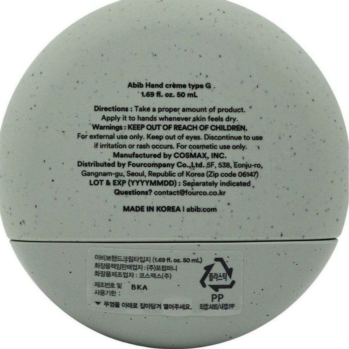 Abib Hand creme type G