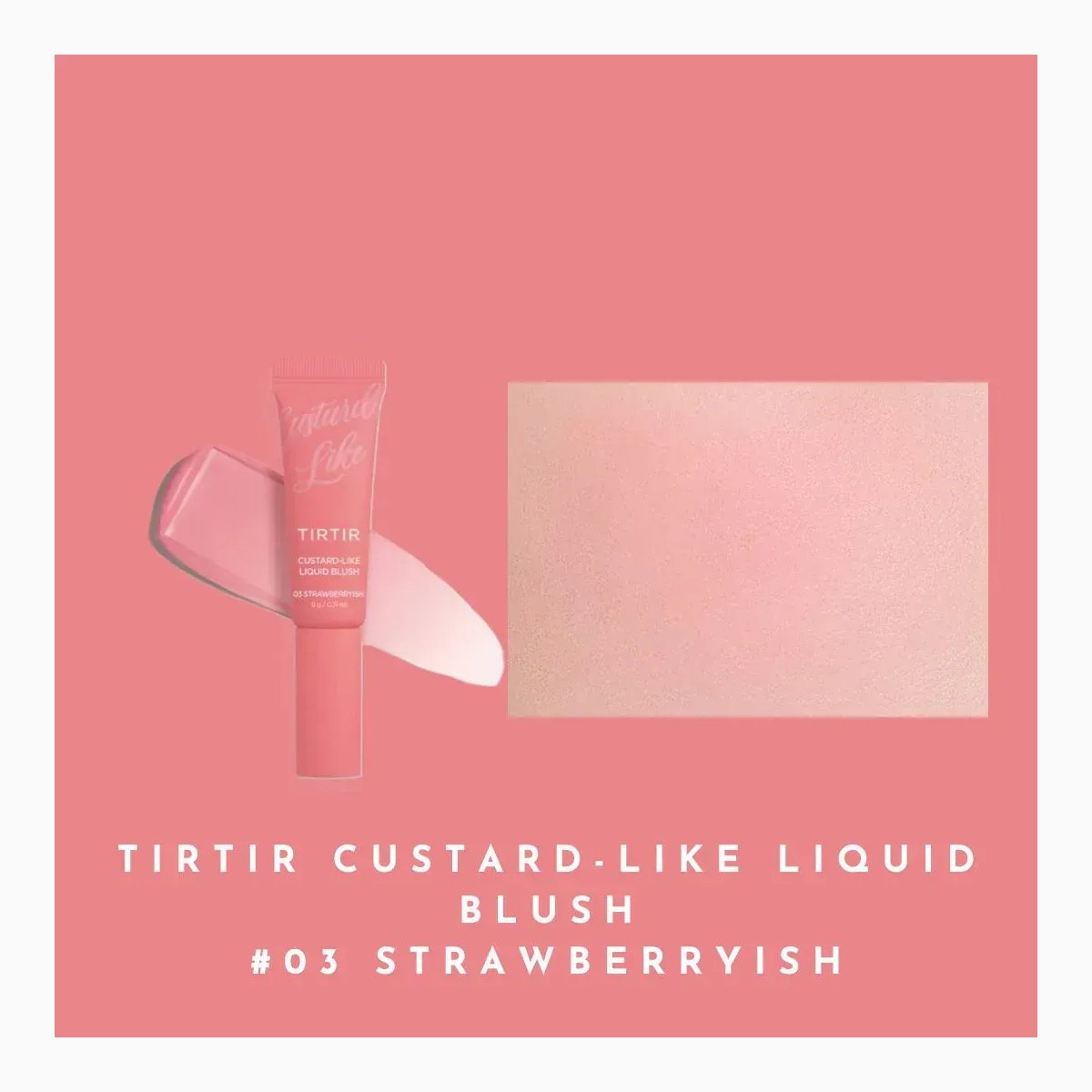 Custard-Like Liquid Blush 9g 03 Strawberryish