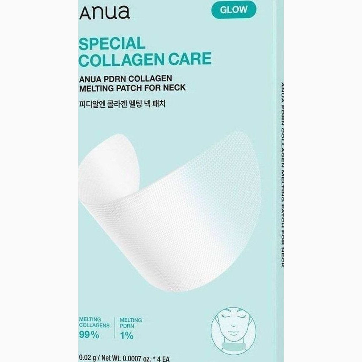 ANUA PDRN COLLAGEN MELTING PATCH FOR NECK (4EA)