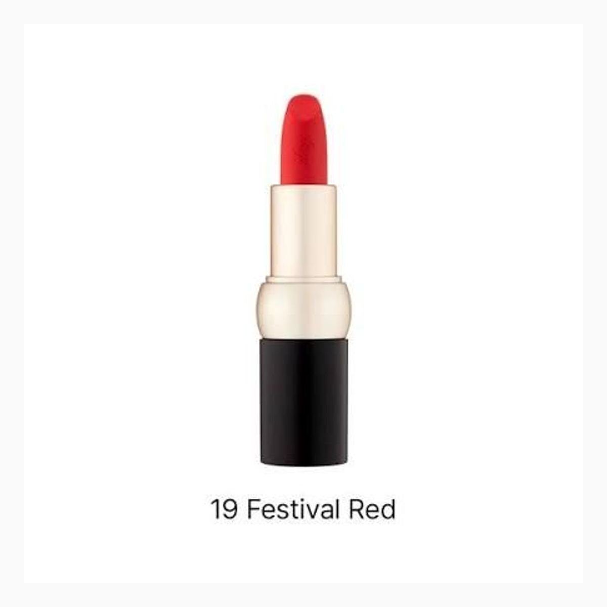 NEW BOLD VELVET LIPSTICK 19 FESTIVAL RED
