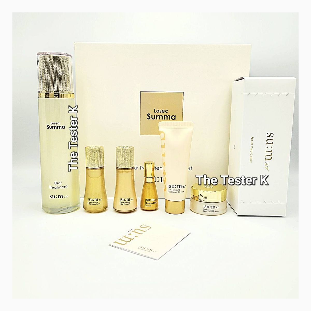 su:m37° Summa Elixir Treatment Special Set (2.5 Items, 2023)