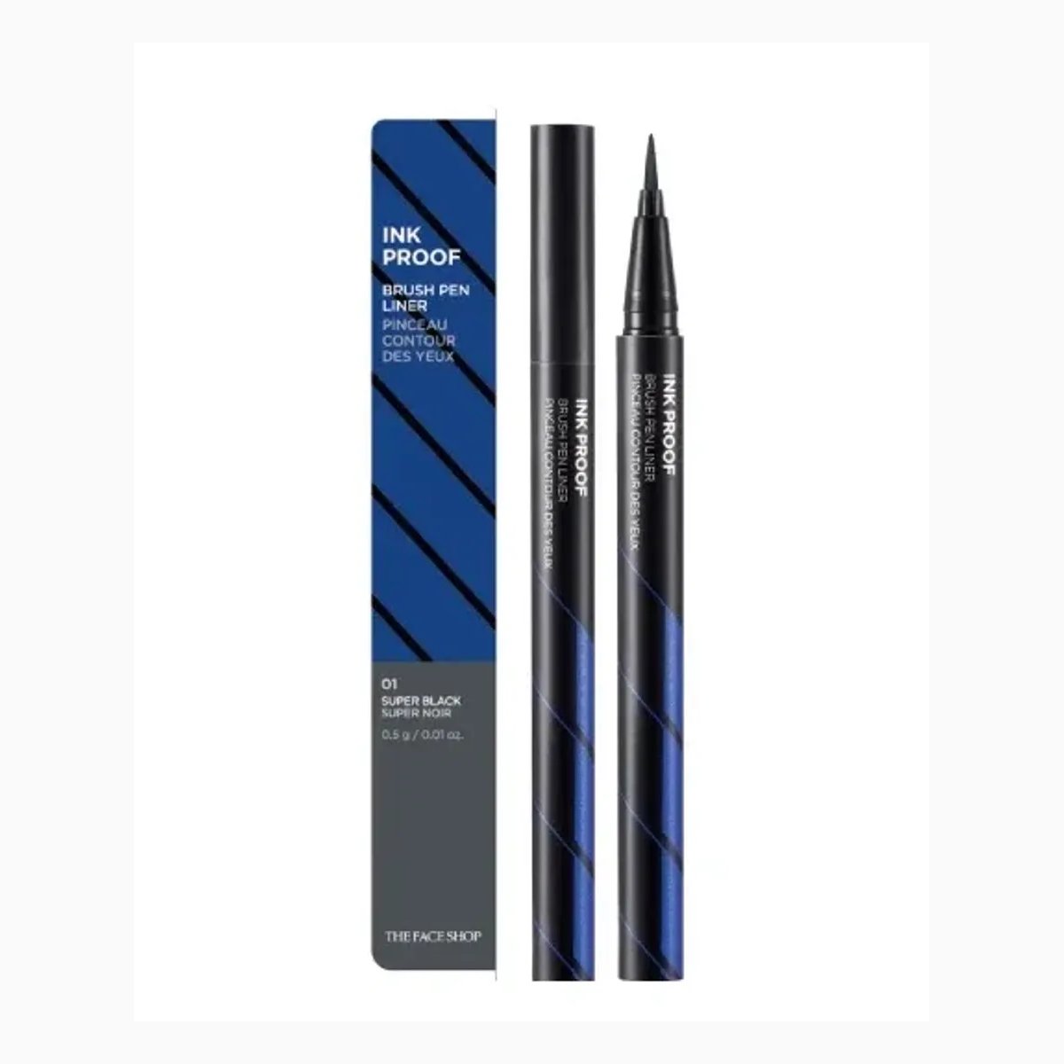INKPROOF BRUSHPENLINER 01BLACKPROOF