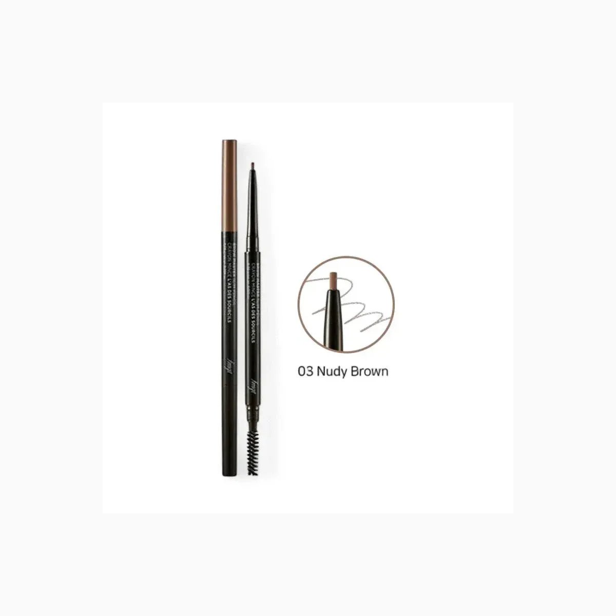 BROW MASTER SLIM PENCIL 03 NUDY BROWN