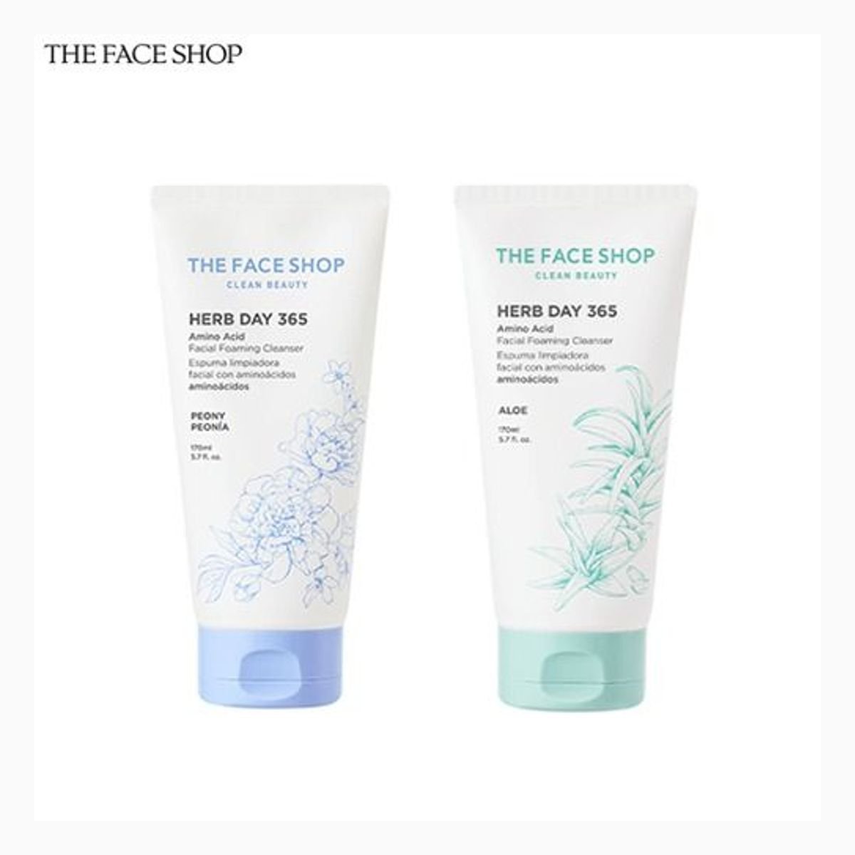 TFS HERB DAY AMINO-ACID FOAM PEONY (VEGAN)
