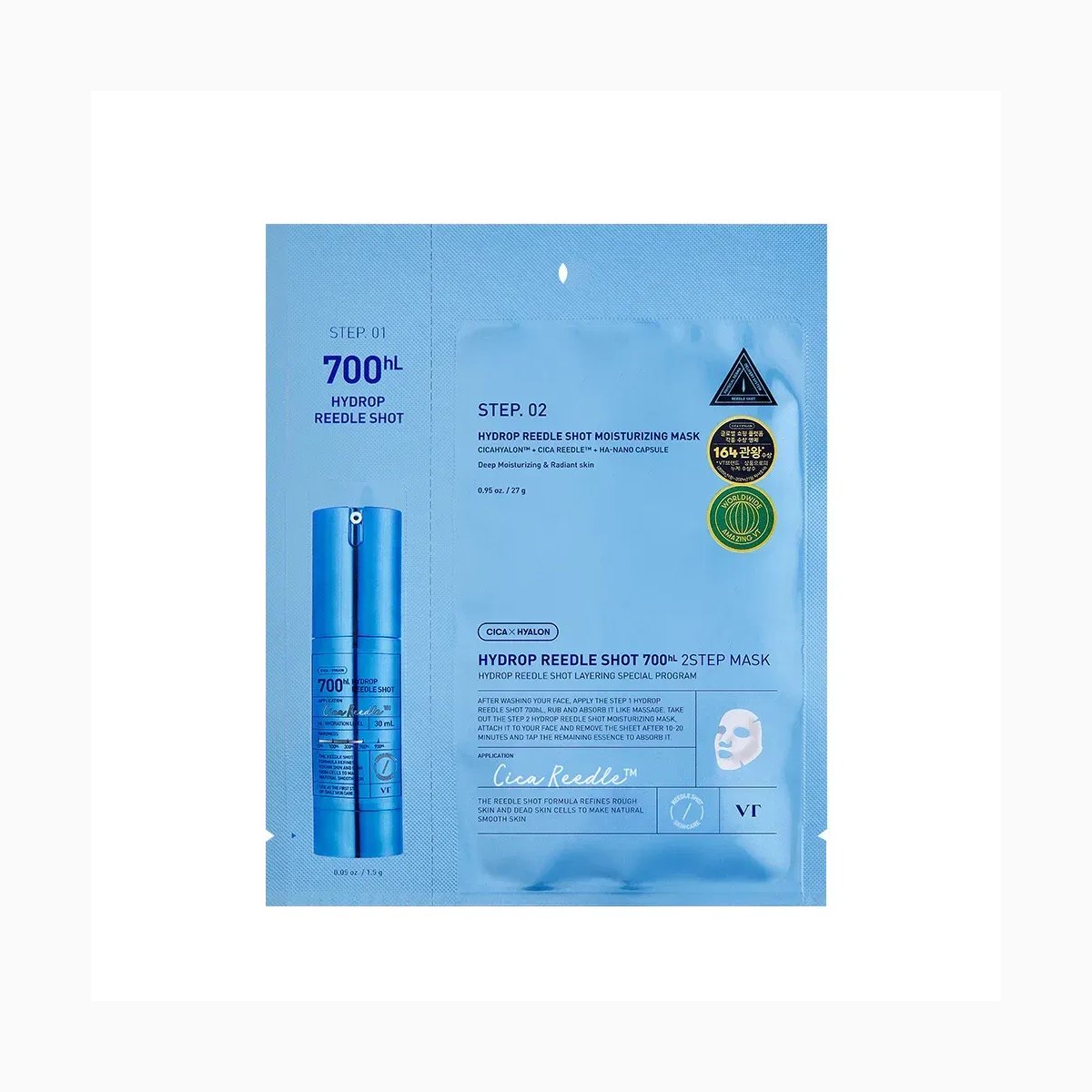 VT HYDROP REEDLE SHOT 700hL 2 STEP MASK