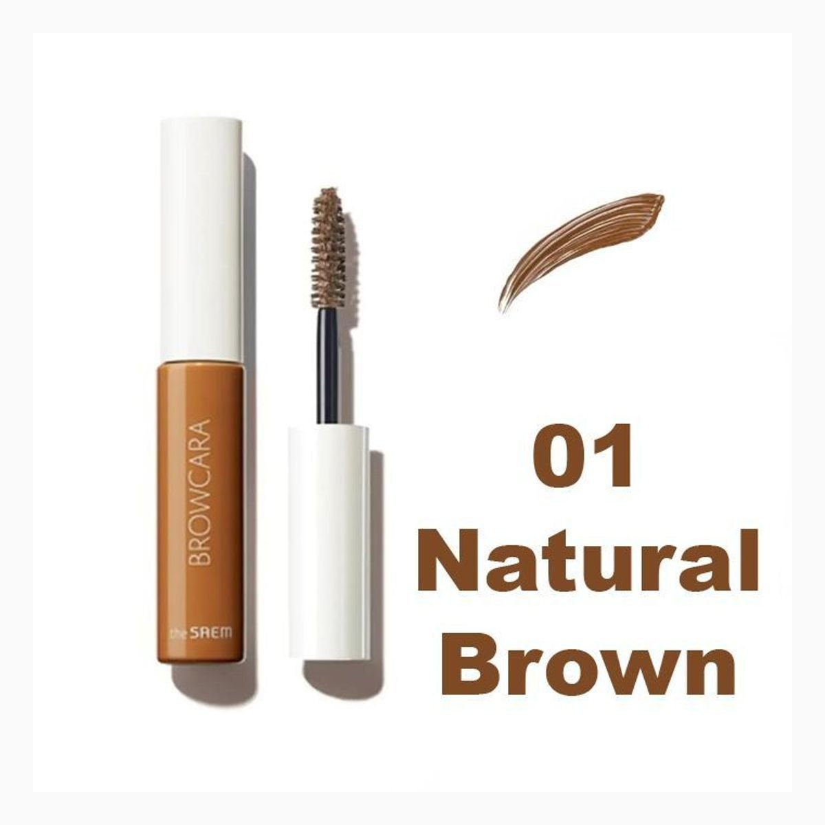 Saemmul Browcara 01 Natural Brown