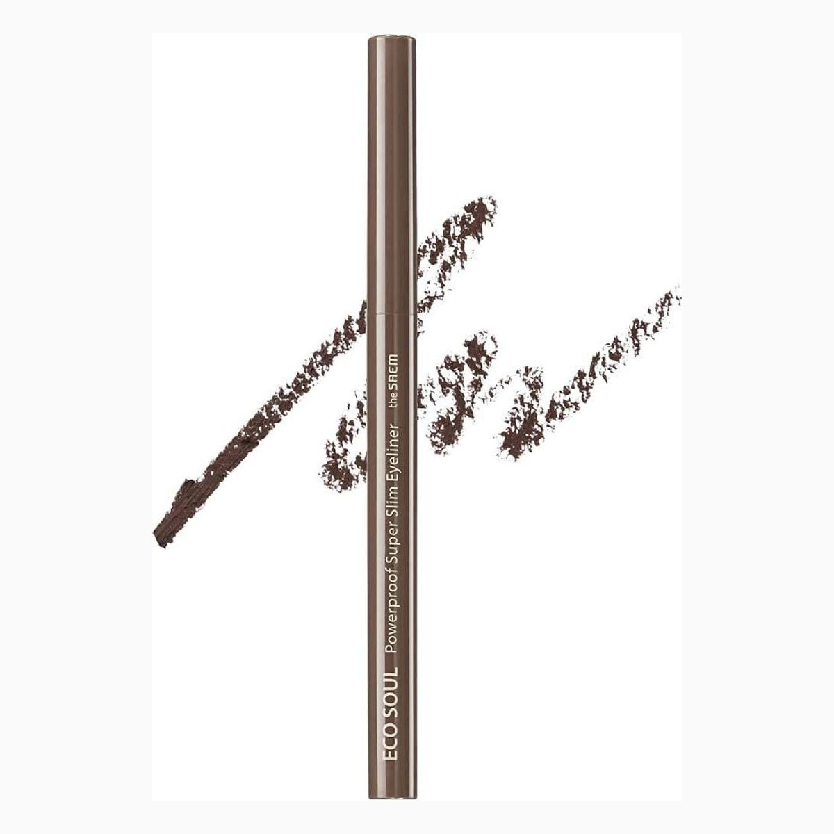Eco Soul Powerproof Super Slim Eyeliner BR03 Teddy Brown