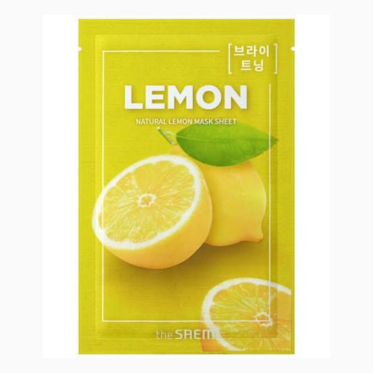 Natural Lemon Mask Sheet