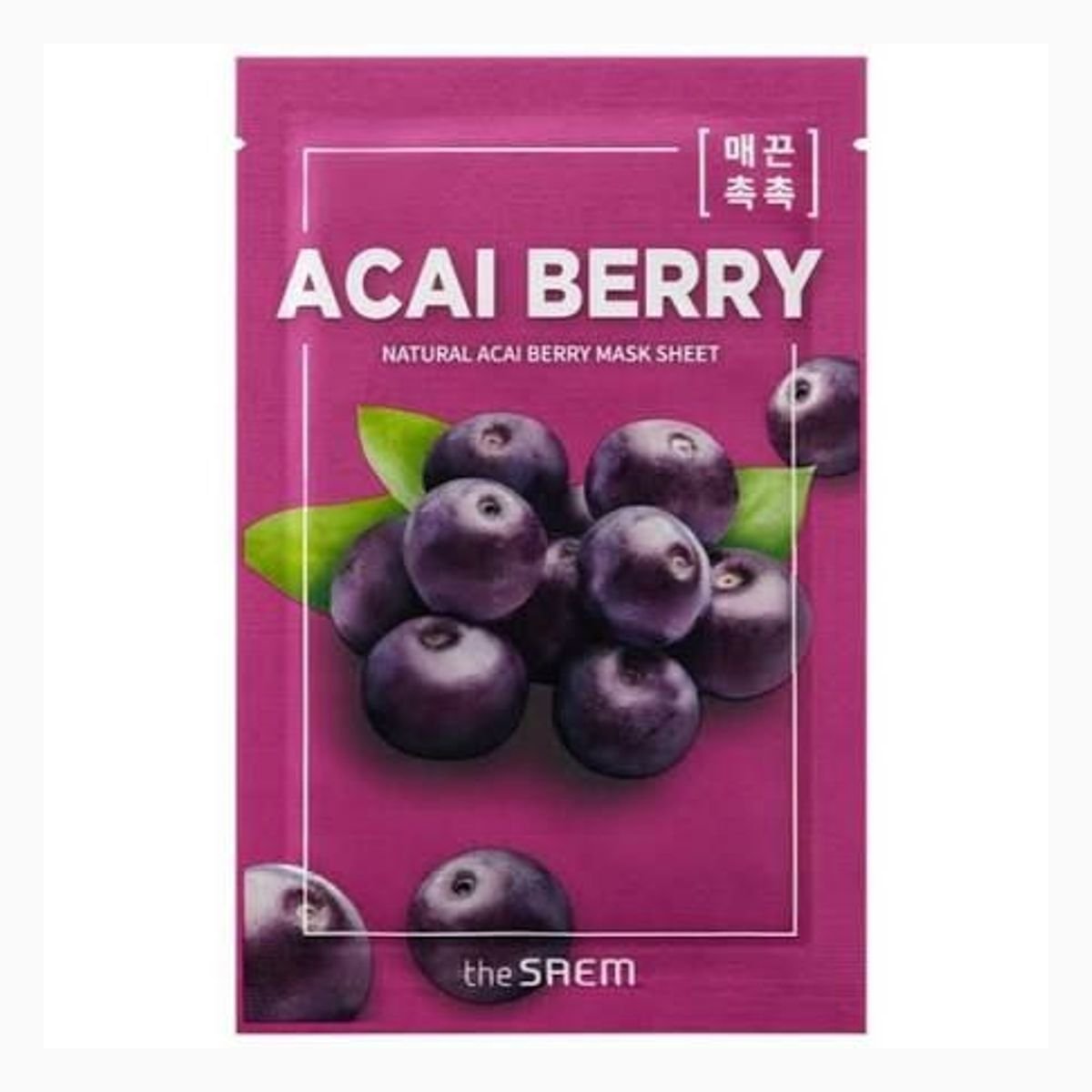 Natural Acai Berry Mask Sheet