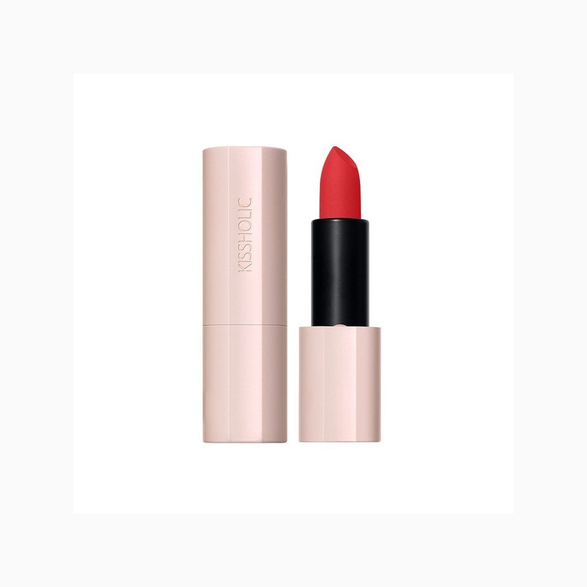Kissholic Lipstick Matte RD07 Triple Red