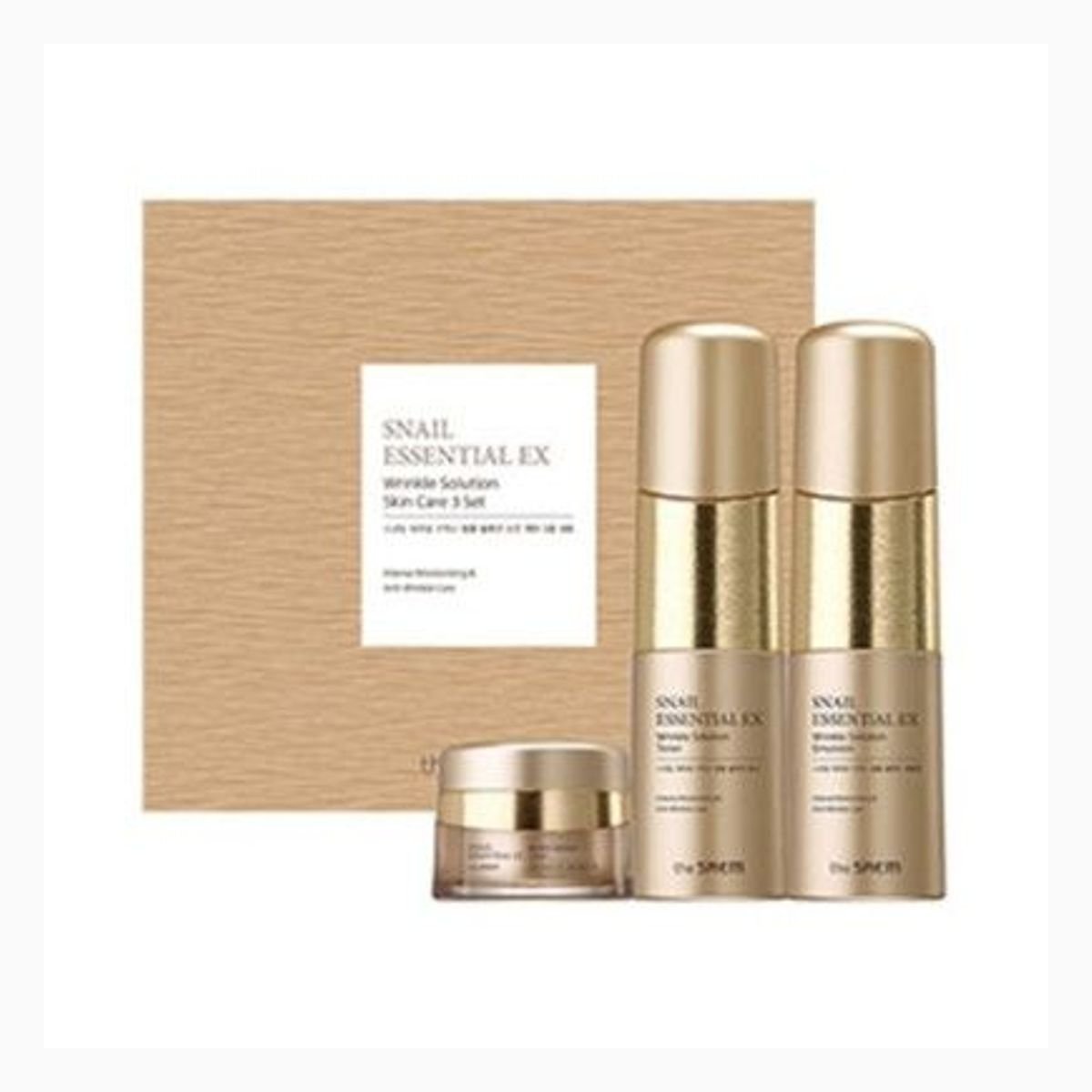 Snail Essential Ex Wrinkle Solution Skin Care 2 Set