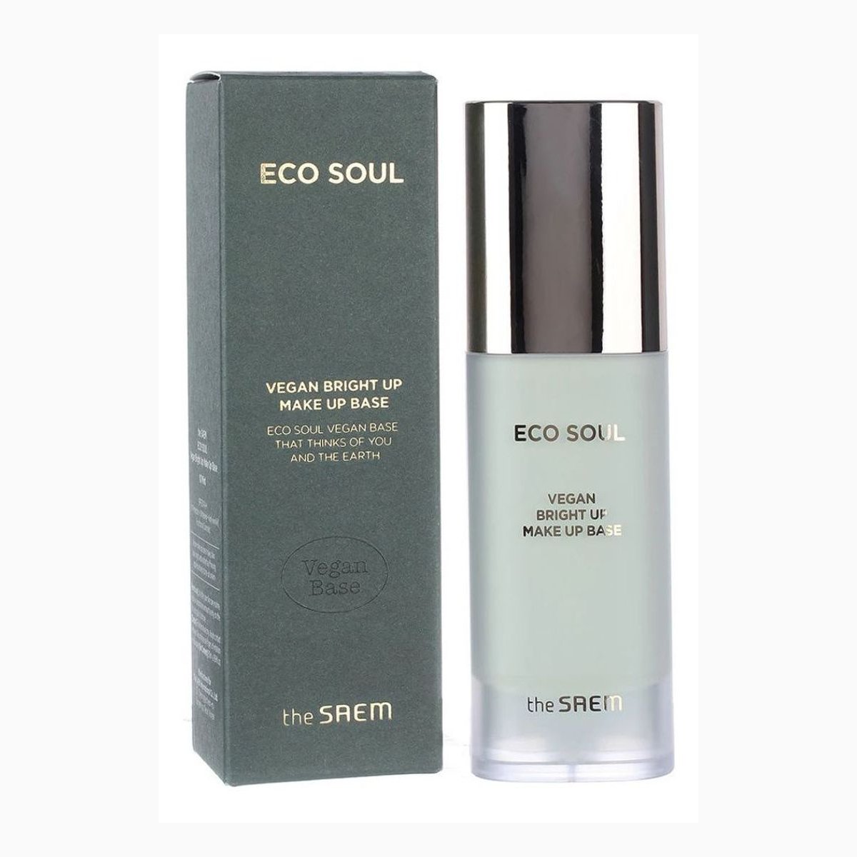 Eco Soul Vegan Bright Up Makeup Base 01 Mint