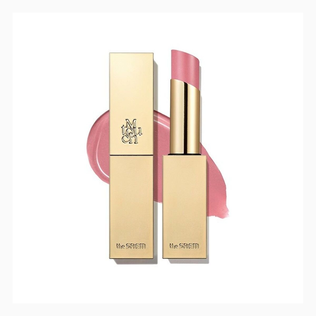 M Touch Shine Lipstick PK03 Mellow pink