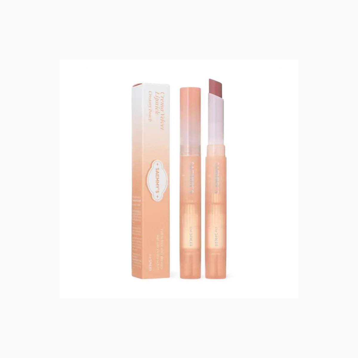 Saemmy's Crema Velvet Lipstick 01 Creamy Peach