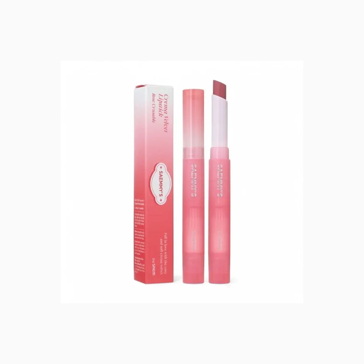 Saemmy's Crema Velvet Lipstick 03 Rose Crumble