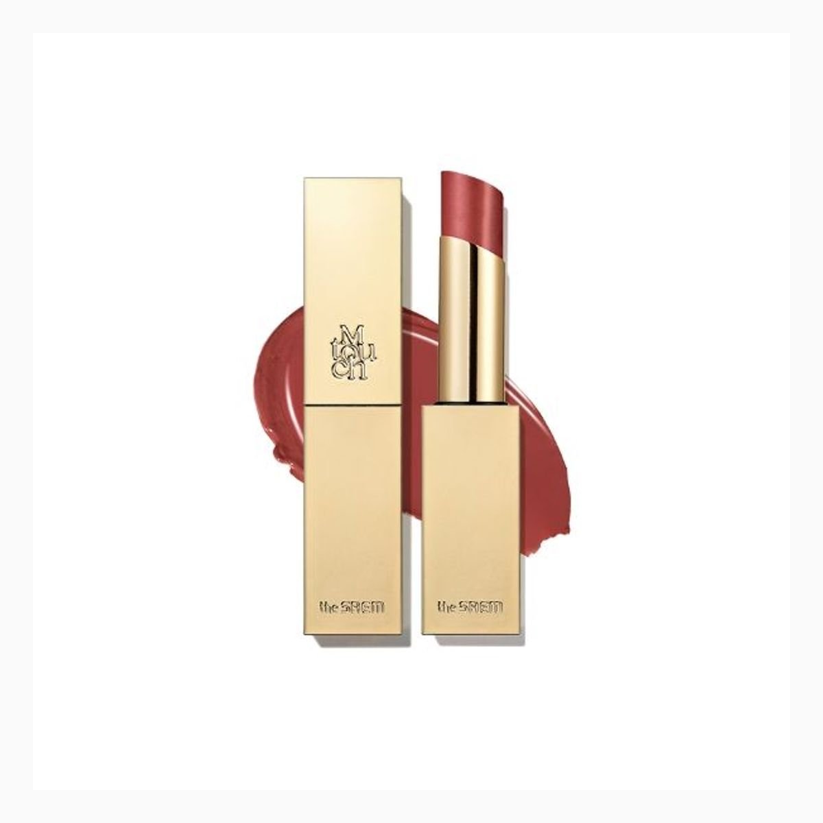 M Touch Shine Lipstick BR01 Brick city