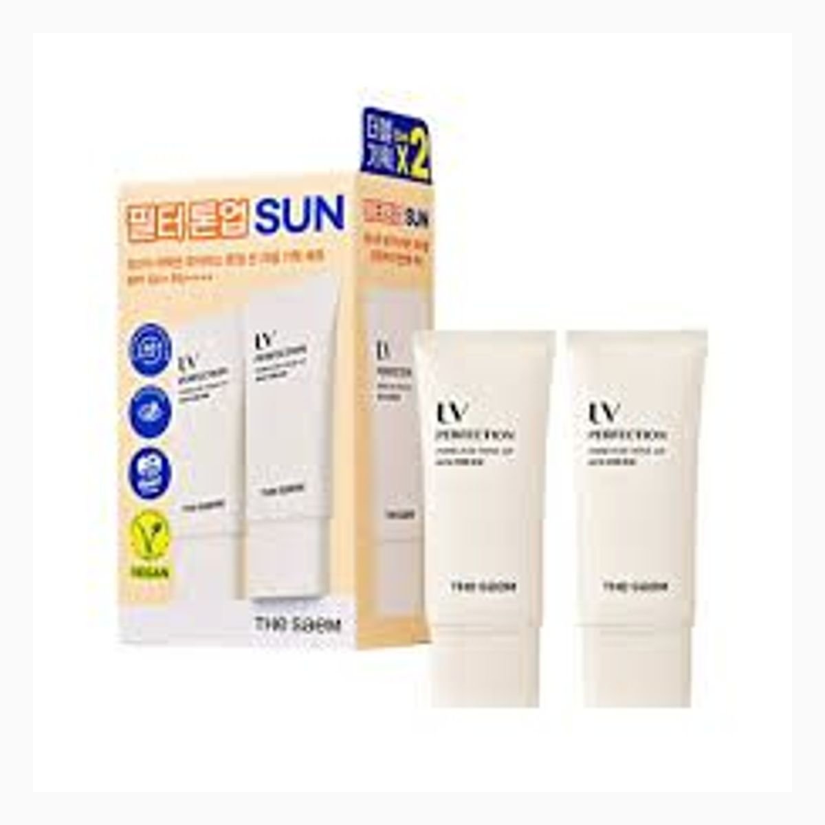 UV Perfection Poreless Tone UP Sun Cream SET