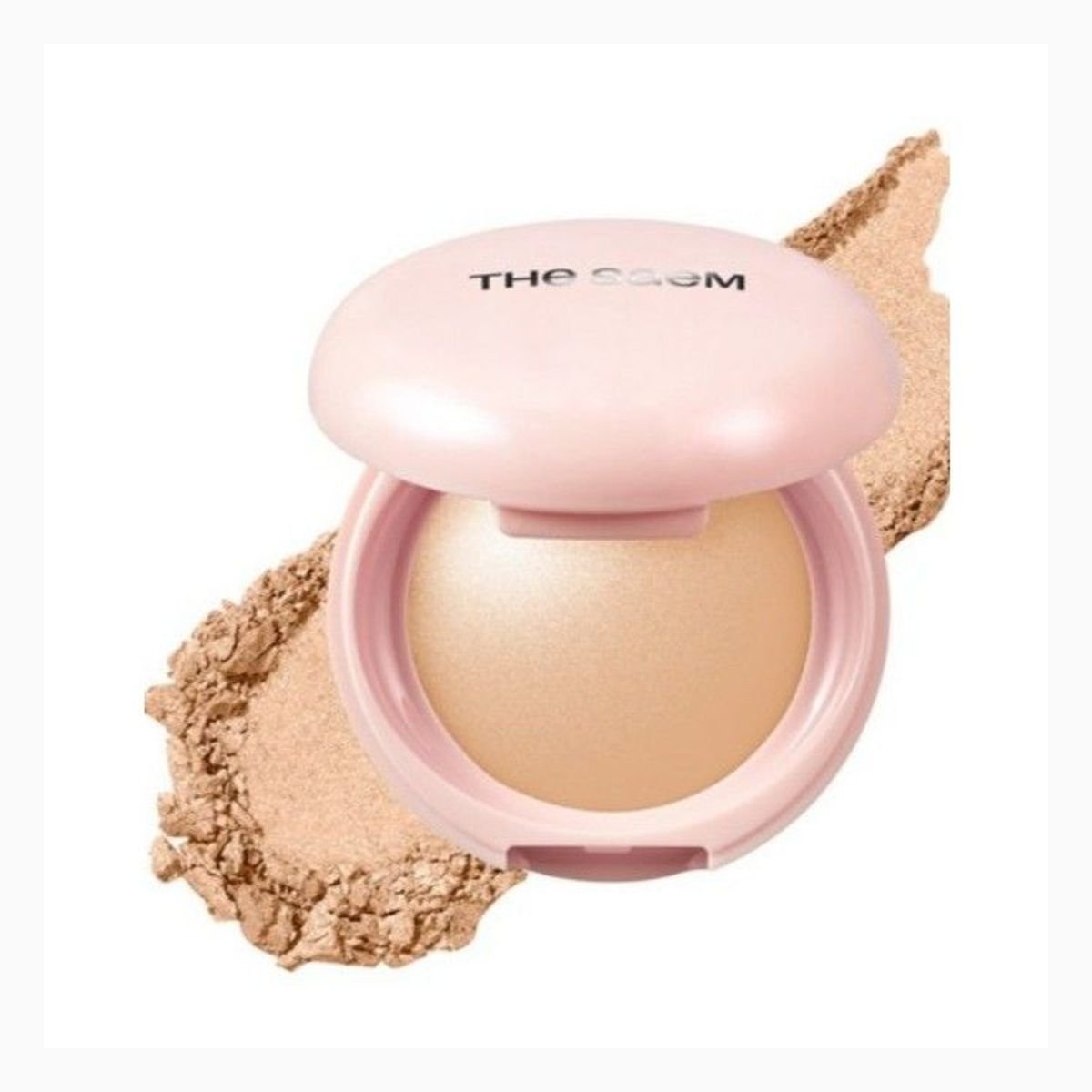 Glam Perfection Baked Highlighter GD01 Golden Veil