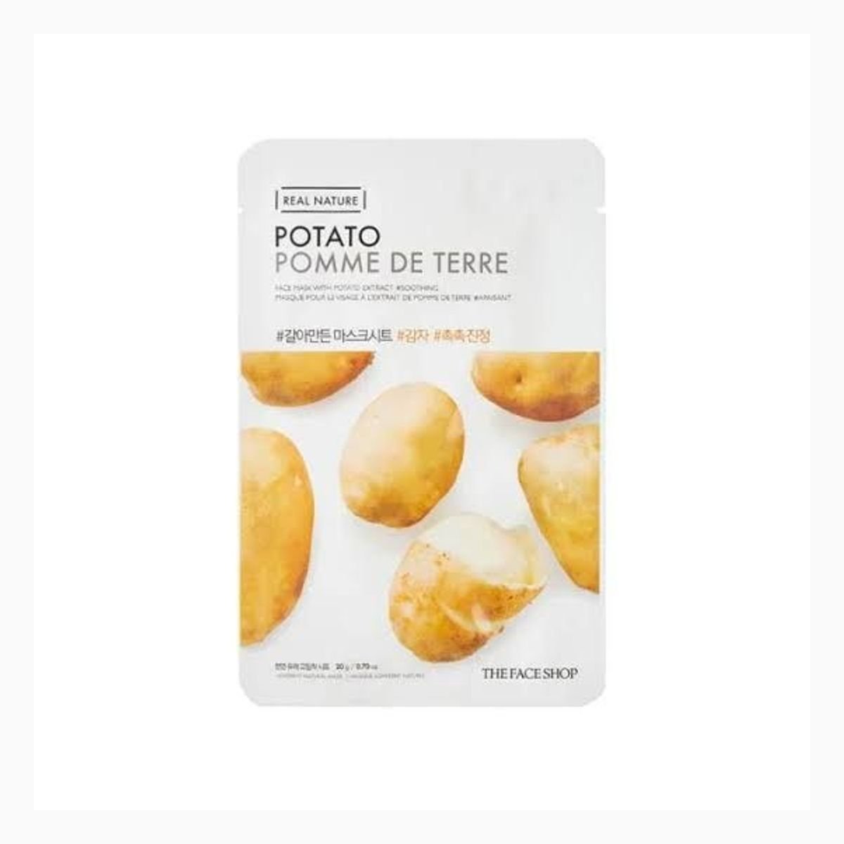 REAL NATURE.POTATO FACE MASK