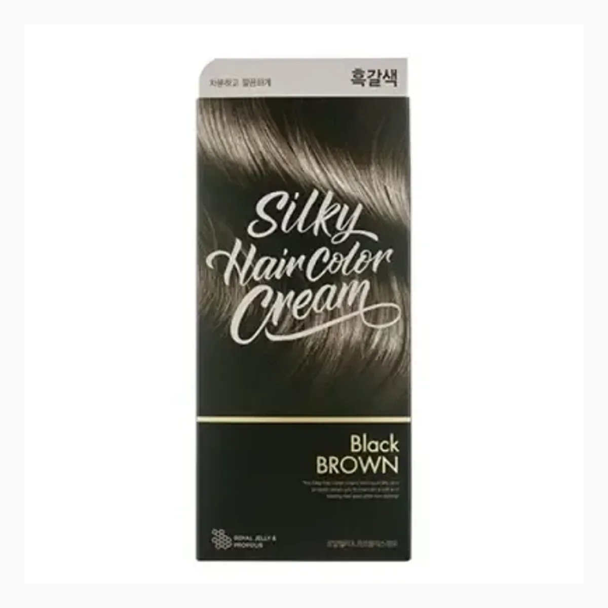 STYLIST SILKY HC CREAM BLACK BROWN 2018