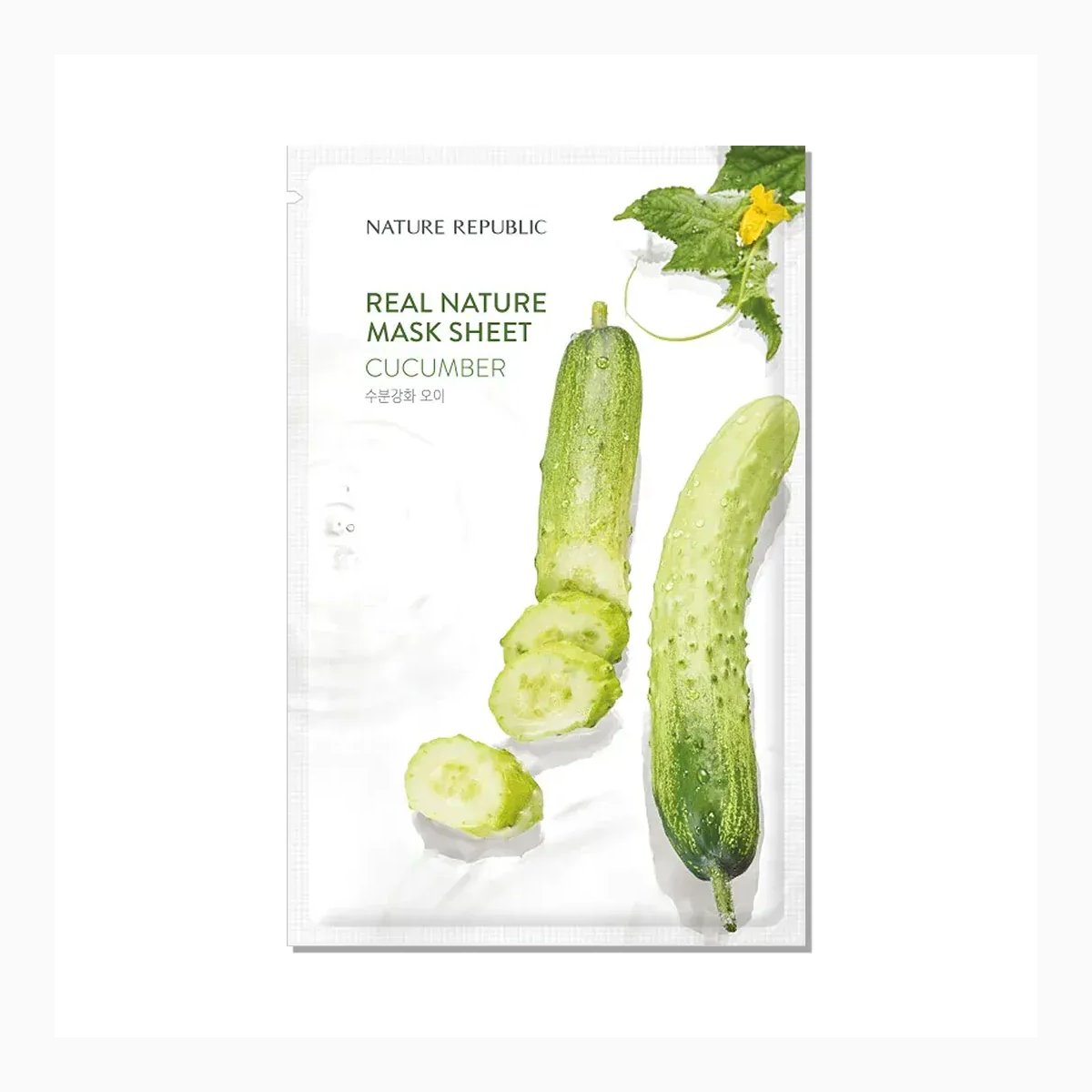 REAL NATURE.CUCUMBER FACE MASK
