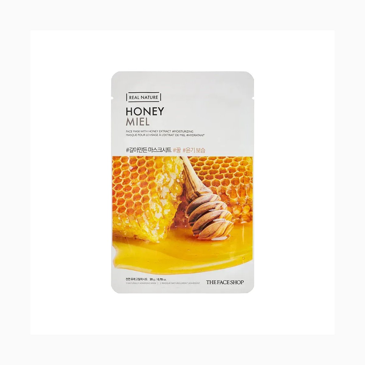 REAL NATURE.HONEY FACE MASK