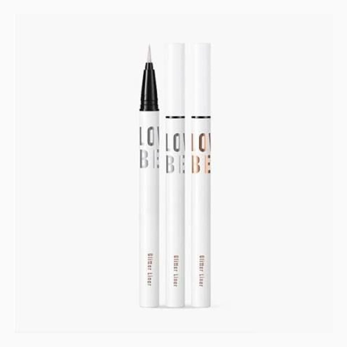 LOVELY BEAM GLITTER LINER 01 WHITE GOLD