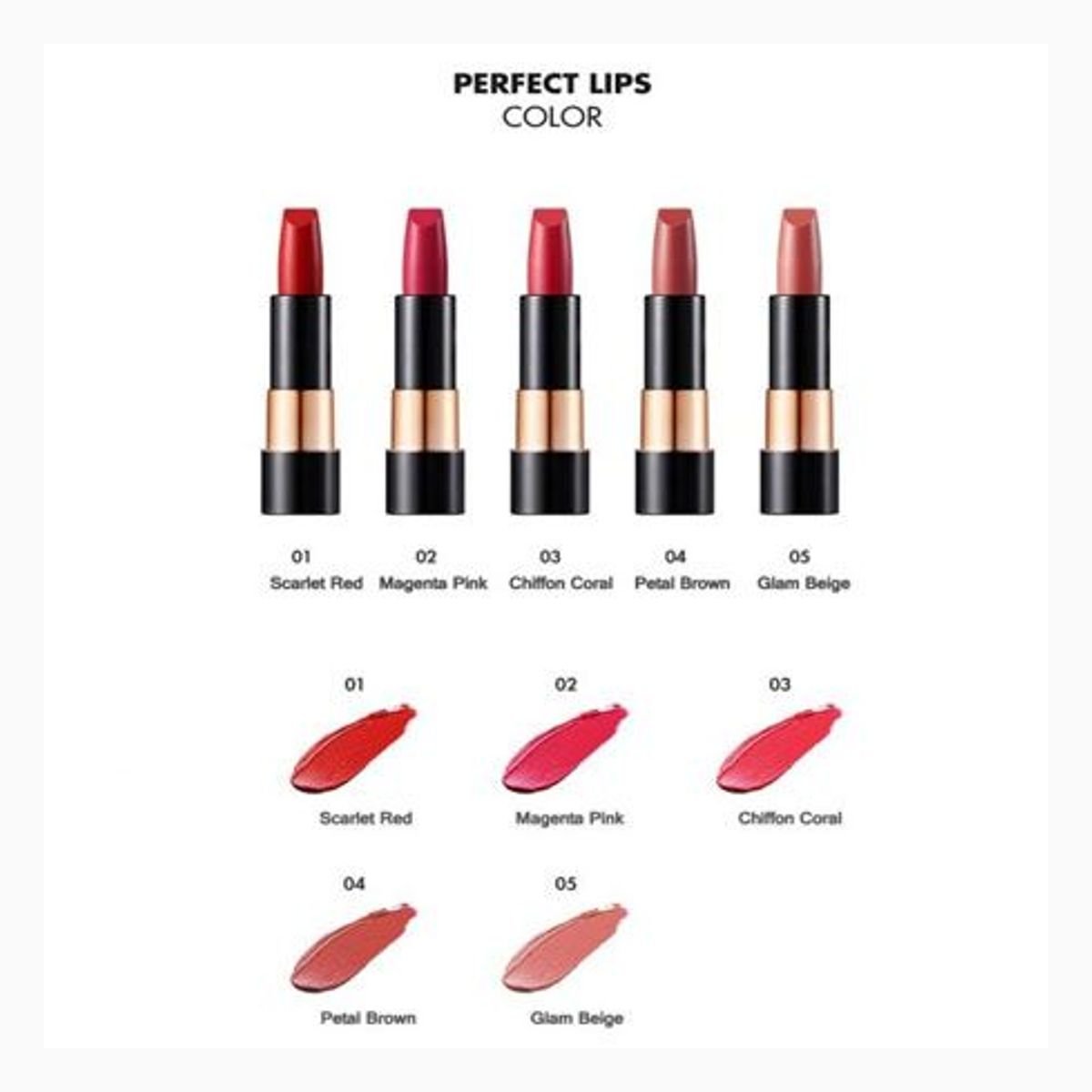 PERFECT LIPS ROUGE INTENSE 01