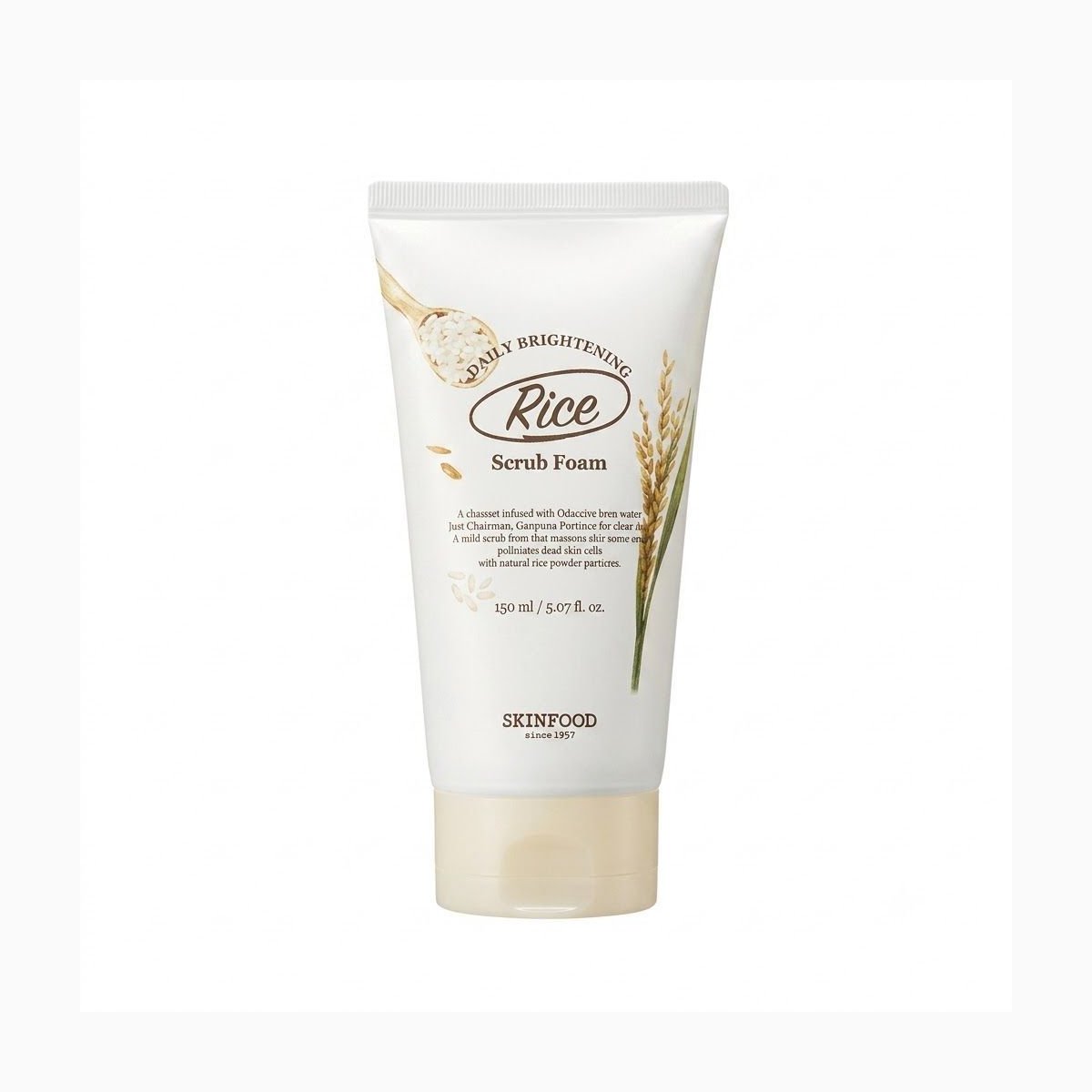 RICE DAILY BRIGHTENING CLEANSING FOAM