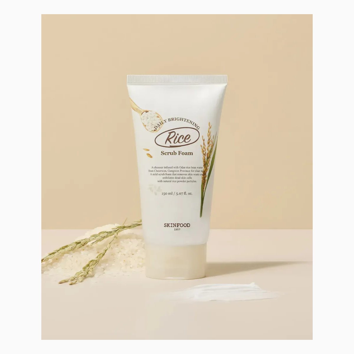 RICE DAILY BRIGHTENING SCRUB FOAM
