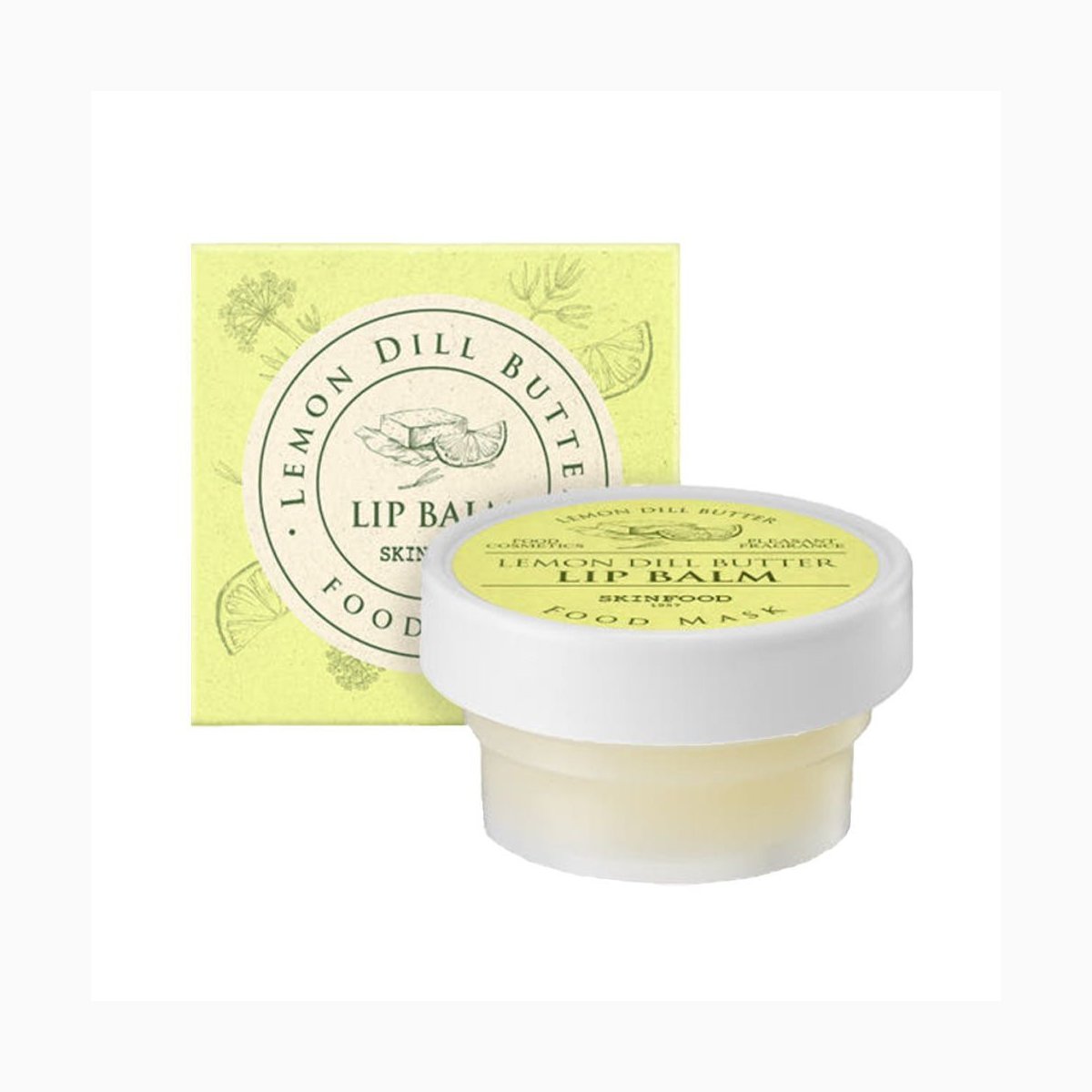 LEMON DILL BUTTER FOOD MASK LIP BALM