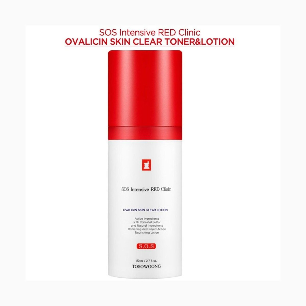 RED Clinic Ovalicin Skin Clear Toner