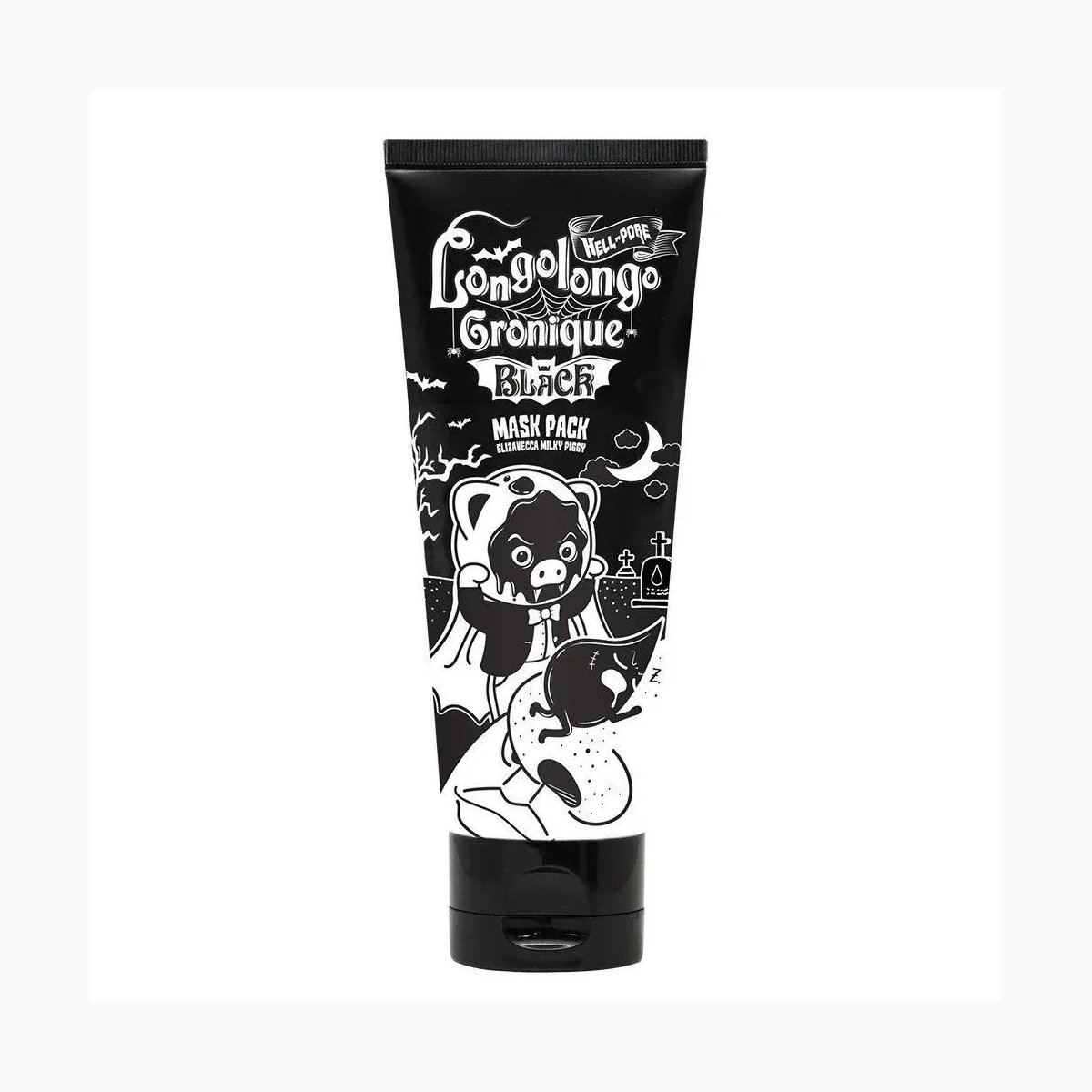 Milky Piggy Hell-Pore LongoLongo Gronique Black Mask Pack
