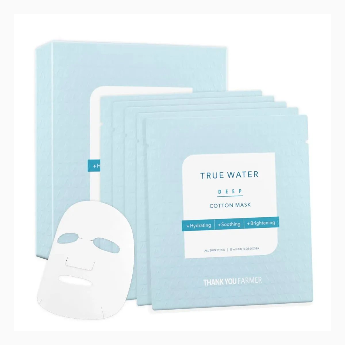 THANK YOU FARMER True Water Deep Cotton Mask 1pc