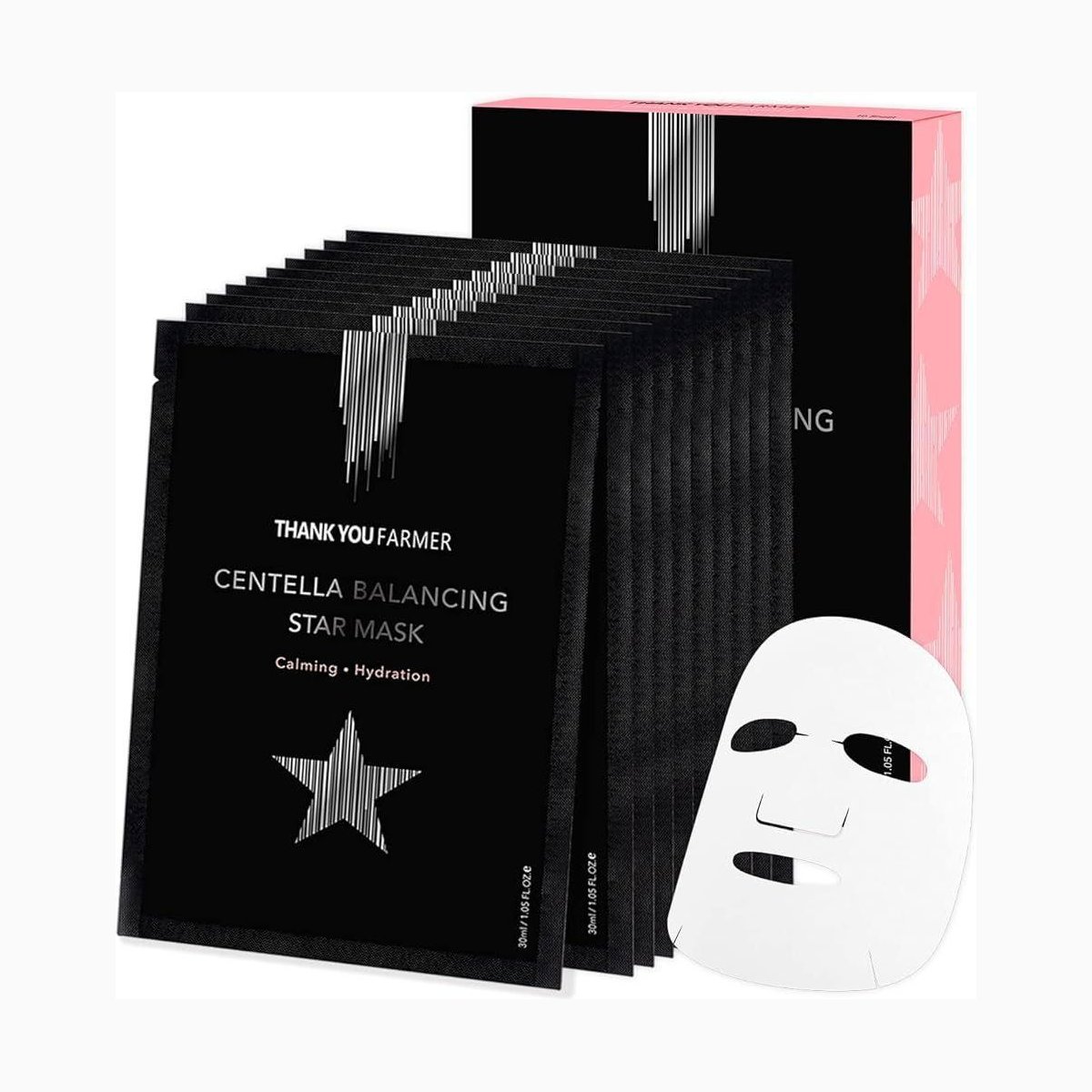 THANK YOU FARMER Centella Balancing Star Mask 1pc