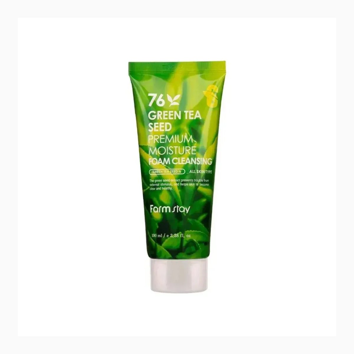 FARMSTAY 76 GREEN TEA SEED PREMIUM MOISTURE FOAM CLEANSING