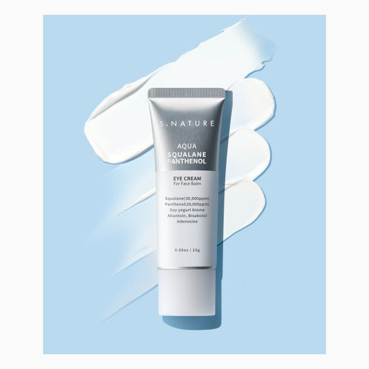 S.NATURE AQUA SQUALANE PANTHENOL EYE CREAM FOR FACE BALM