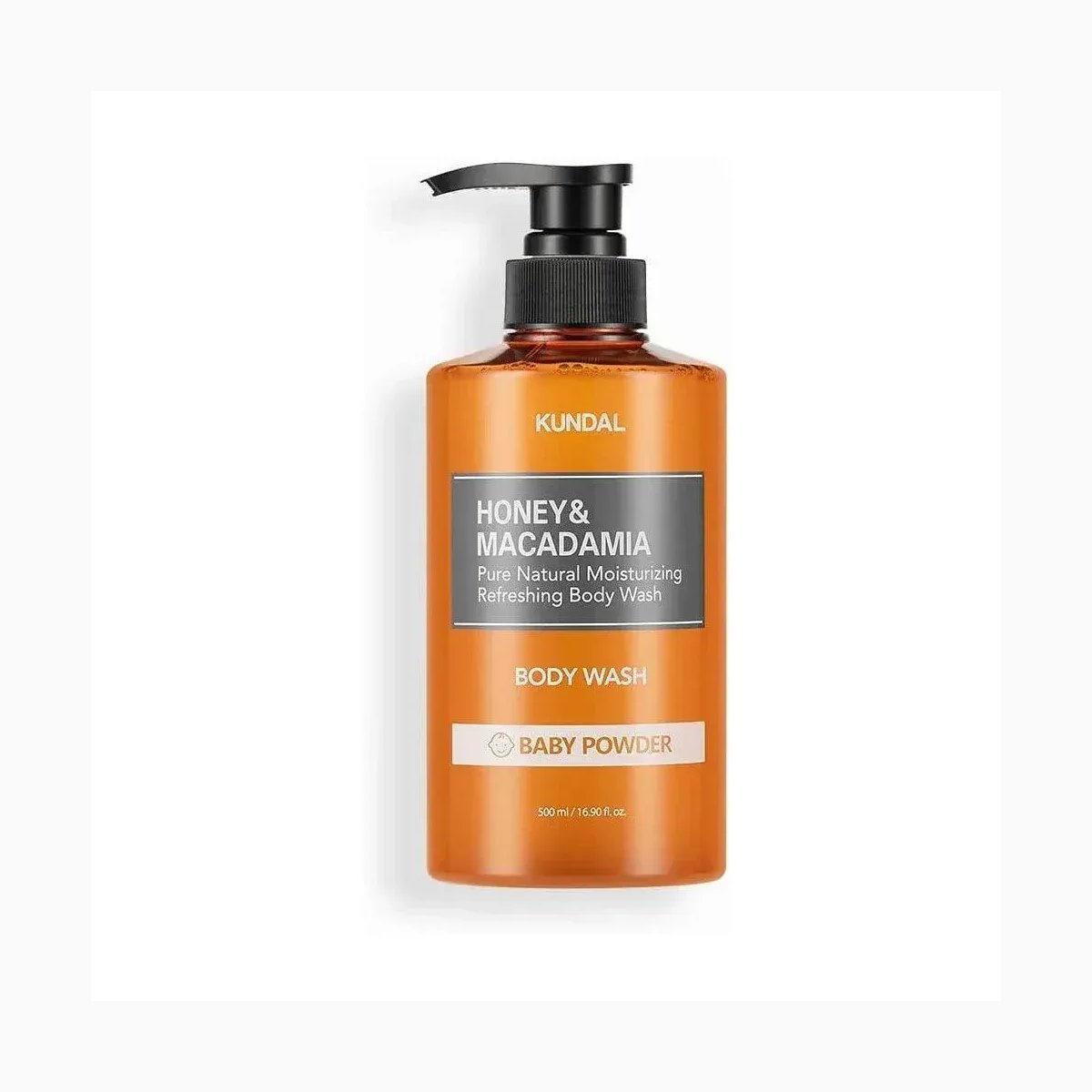 HONEY & MACADAMIA PURE BODY WASH 100ML - BABY POWDER