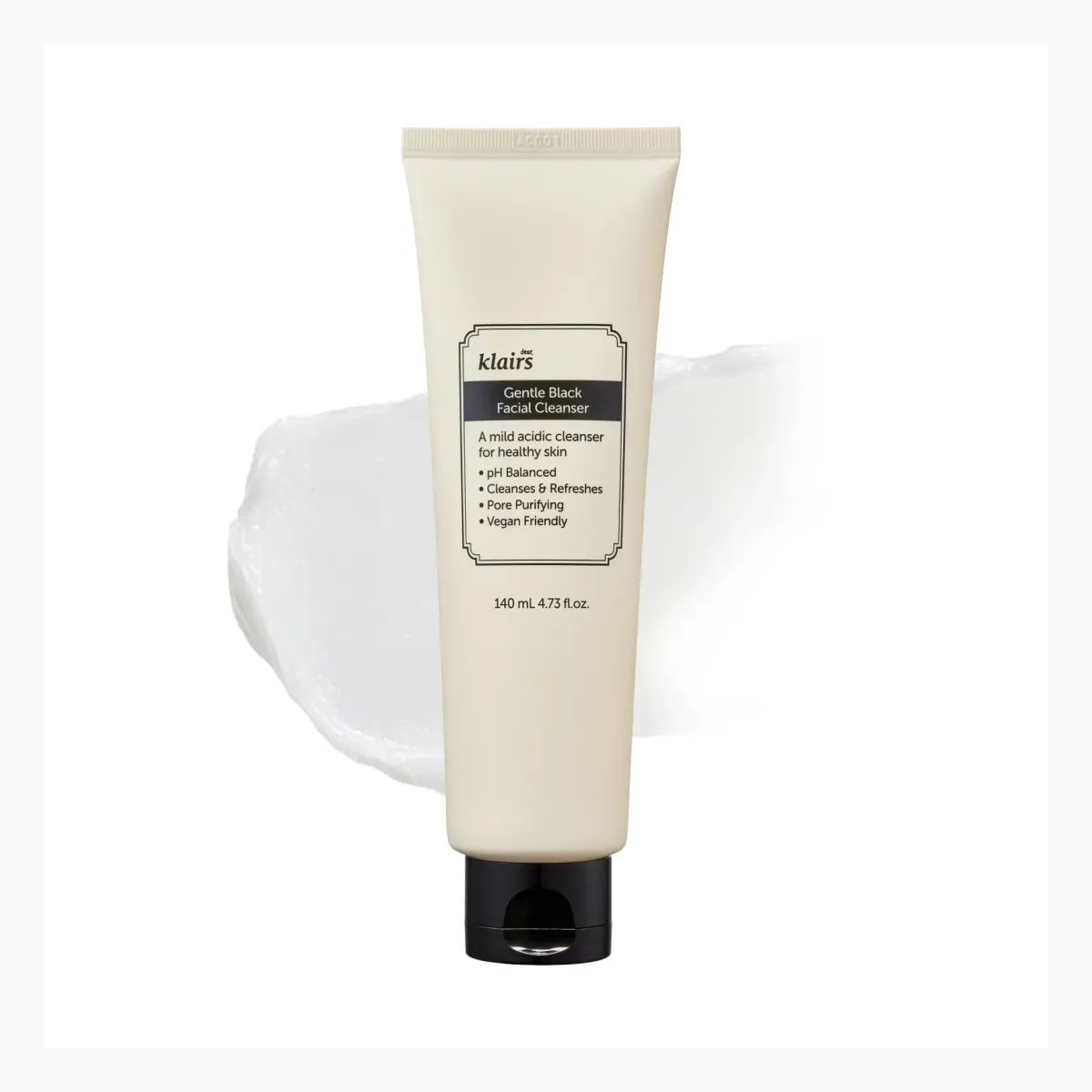 Dear, Klairs Gentle Black Facial Cleanser 140 mL