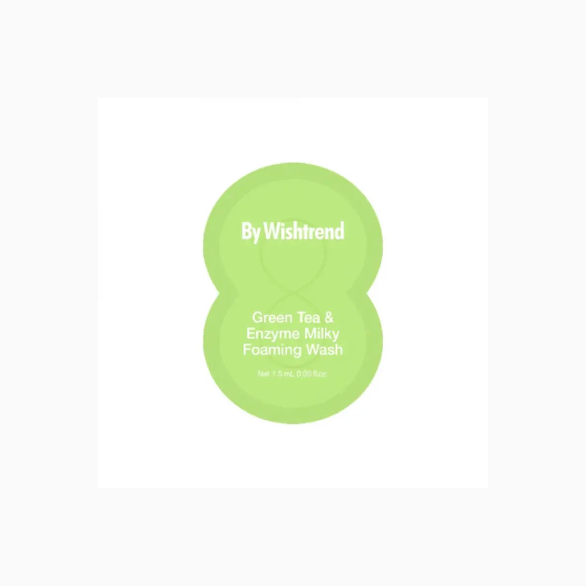 By Wishtrend Green Tea & Enzyme Milky Foaming Wash 140 mL