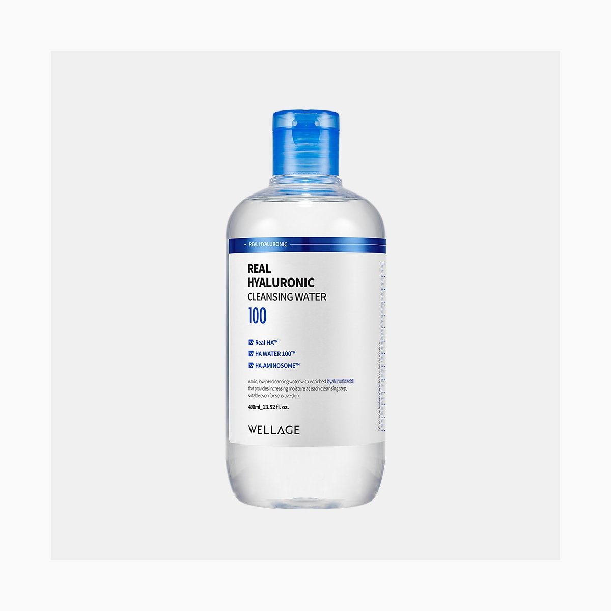 Wellage Real Hyaluronic Cleansing Water