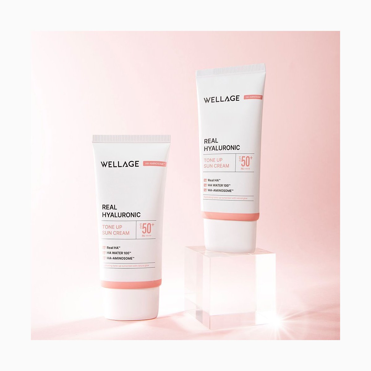 Wellage Real Hyaluronic Tone Up Suncream