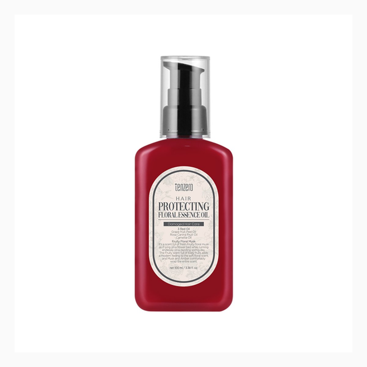 TENZERO HAIR PROTECTING FLORAL ESSENCE OIL
DAMAGED HAIR CARE