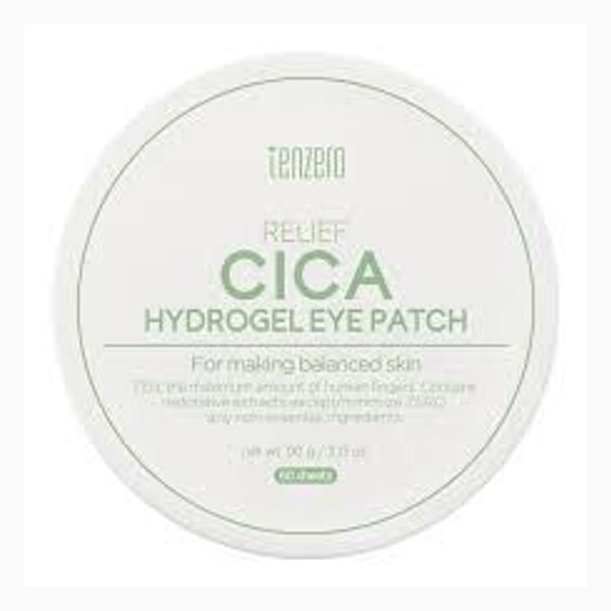 TENZERO RELIEF CICA HYDROGEL EYE PATCH