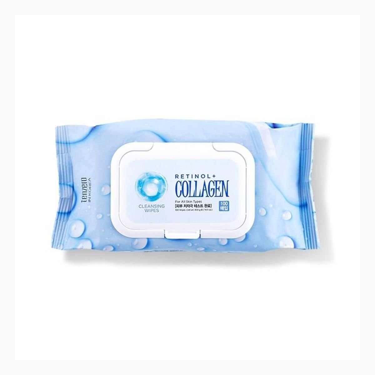 TENZERO RETINOL COLLAGEN CLEANSING WIPES 30 매(Wipes) 130 g