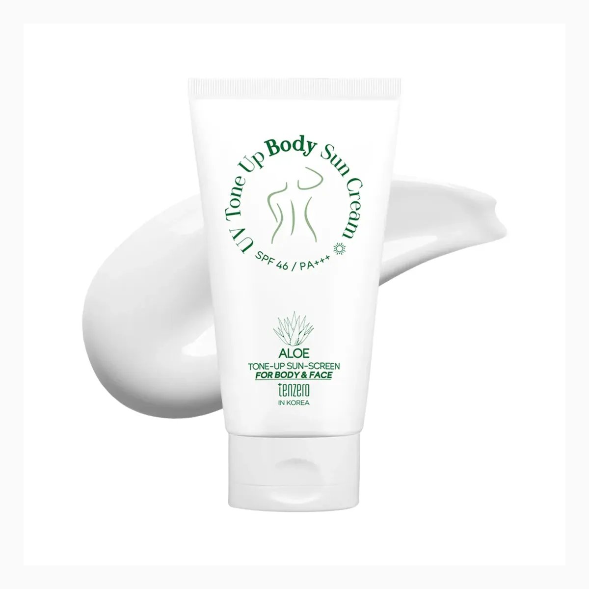 TENZERO ALOE UV TONE UP BODY SUN CREAM