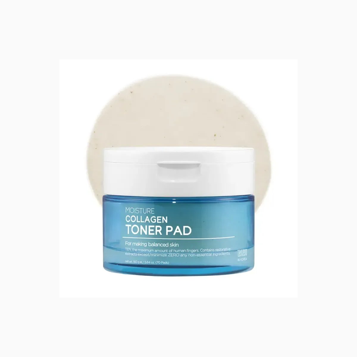 TENZERO BLUE HYALURONIC ACID COLLAGEN SERUM HEART PAD