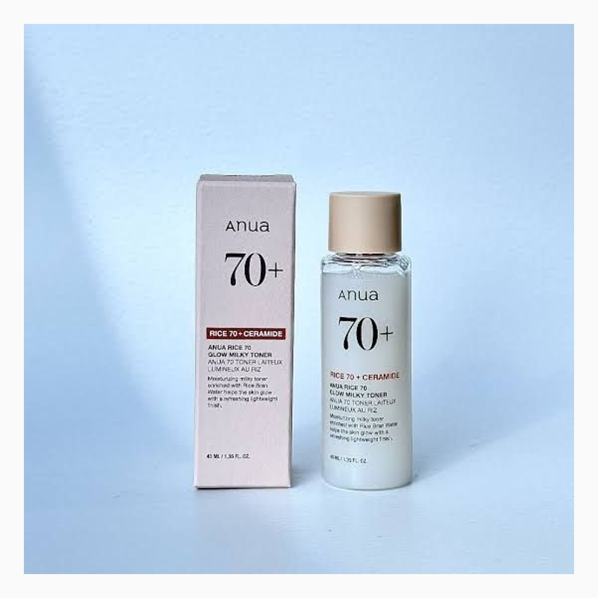 ANUA RICE 70 GLOW MILKY TONER 40ml