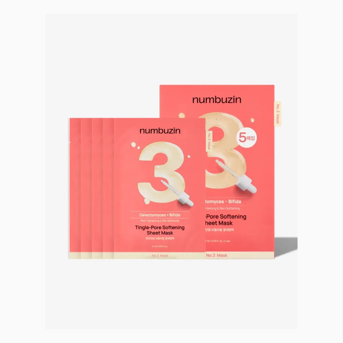 No.3 Tingle-Pore Softening Sheet Mask (1ea)