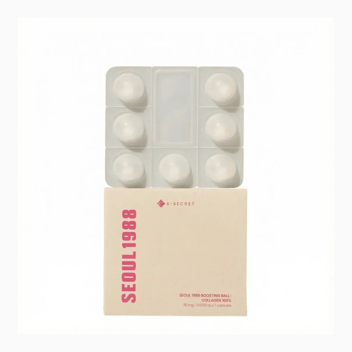 KSECRET SEOUL 1988 BOOSTING BALL COLLAGEN 100%